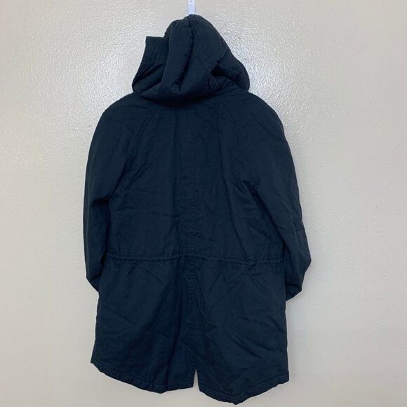 Anorak Utility Hooded Jacket Graphite Sherpa - Picture 4 of 12